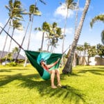Custom ROVR Hanging Chair - Navy/Ocean Blue - 4