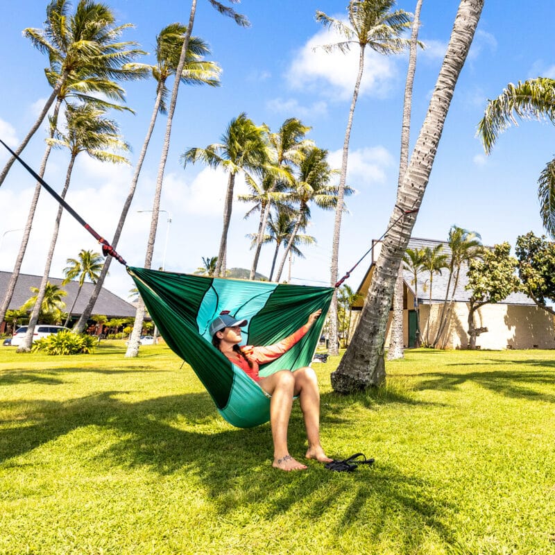 Custom ROVR Hanging Chair - Navy/Ocean Blue - 4