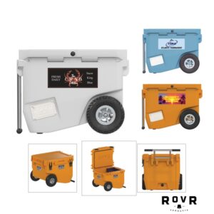 Custom RovR RollR 60qt Wheeled Hard Cooler
